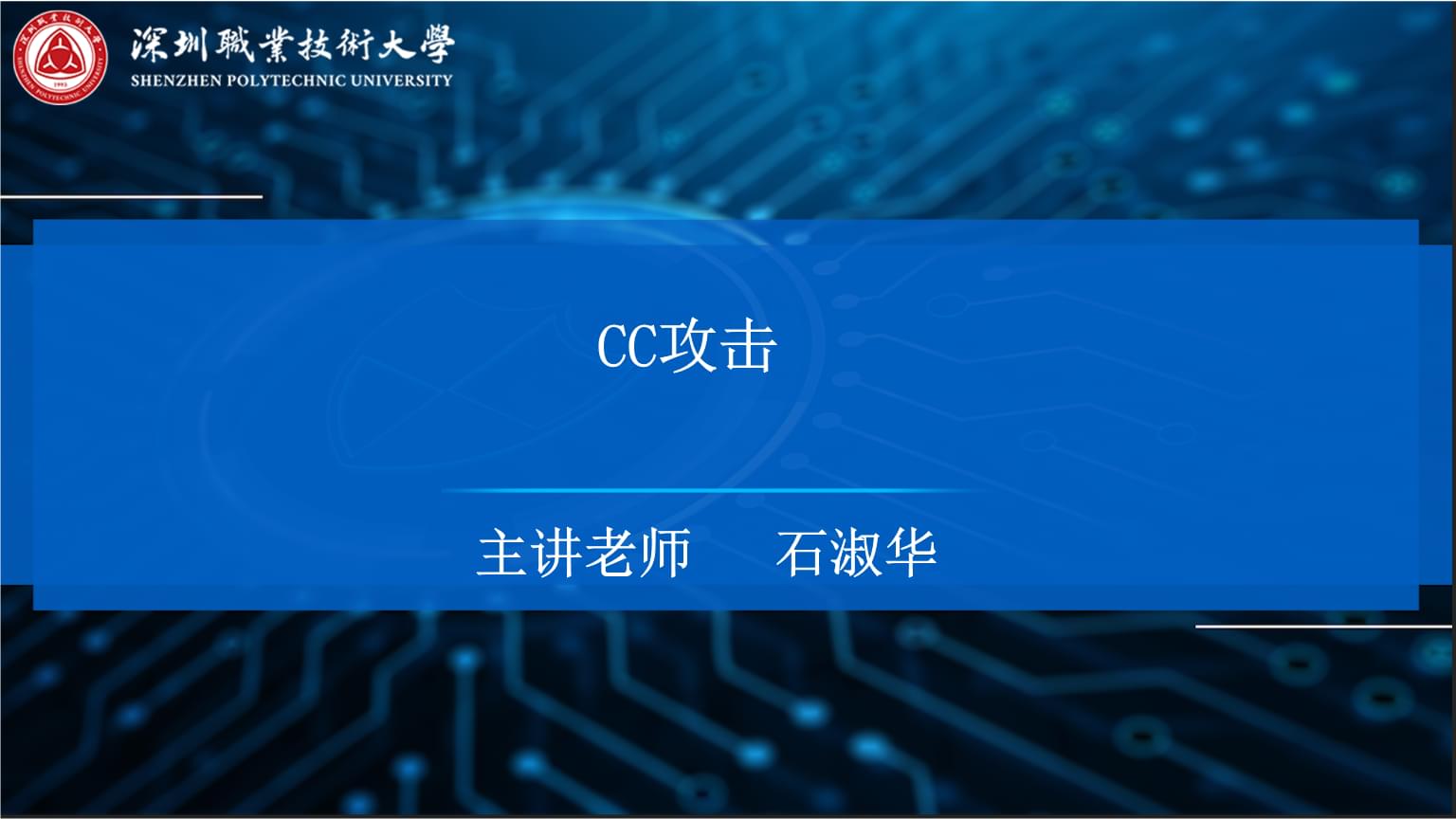 2.7.4 CC攻击 原理、危害与防御策略